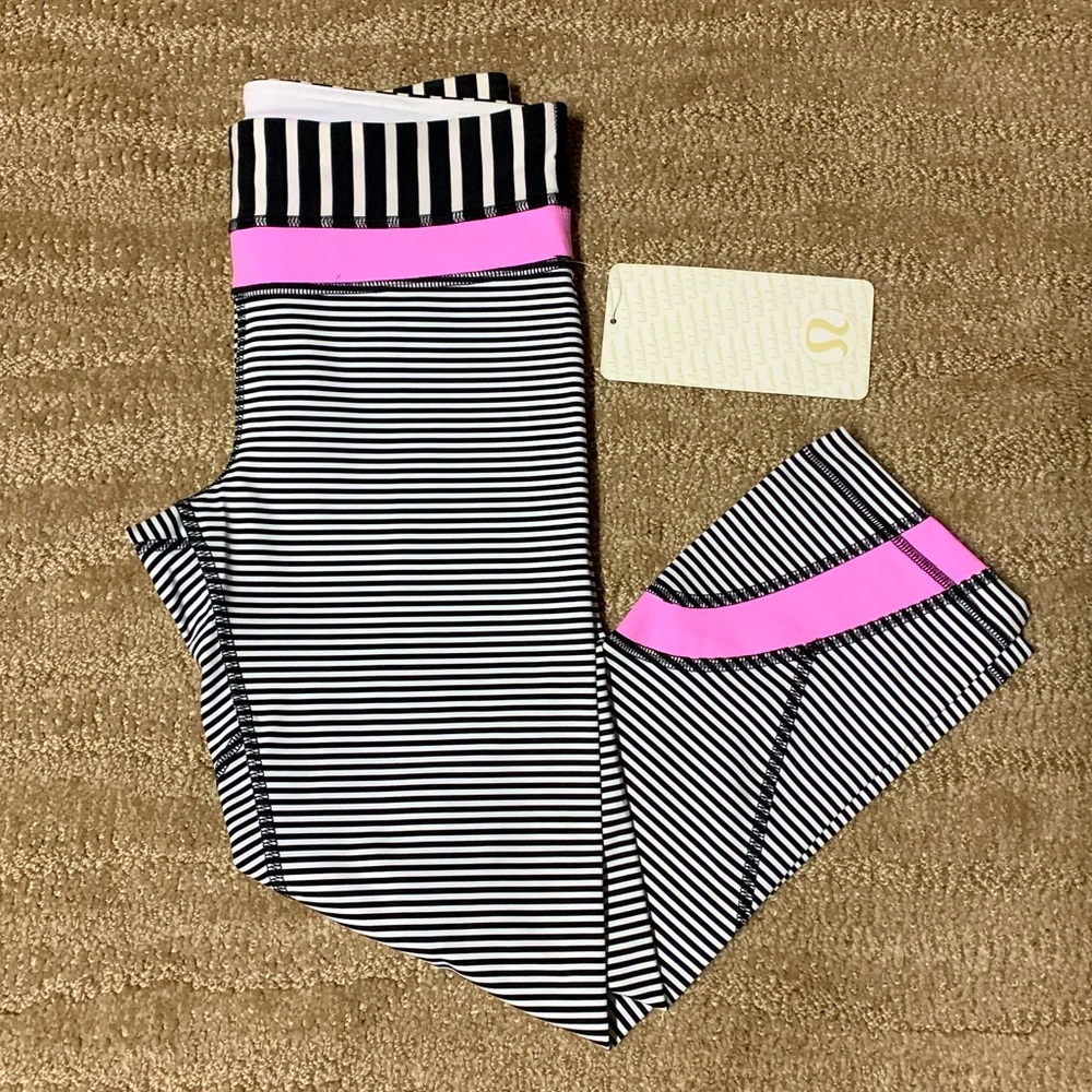 Lululemon Run: Inspire Crop Legging, Seawheeze